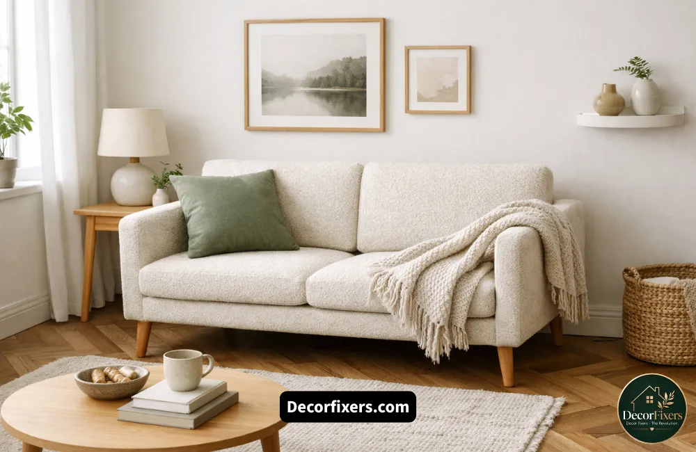 Choose the Right Sofa for a Small Living Room: Size, Style, and Shape