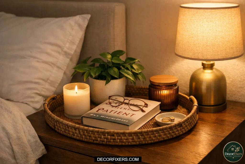 Tray to Style Your Dresser or Nightstand