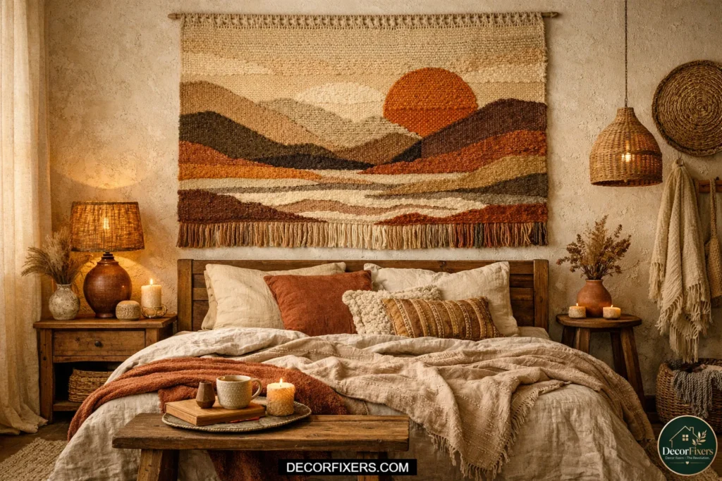 Hang a Tapestry or Woven Wall Panel