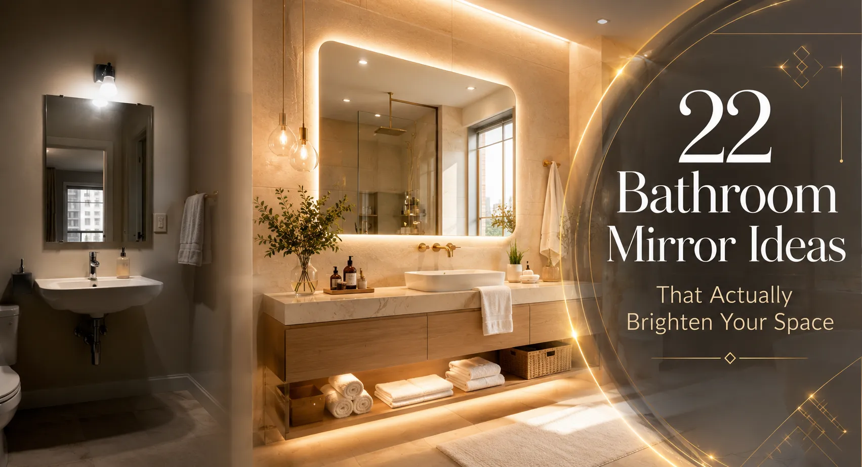 22 Bathroom Mirror Ideas