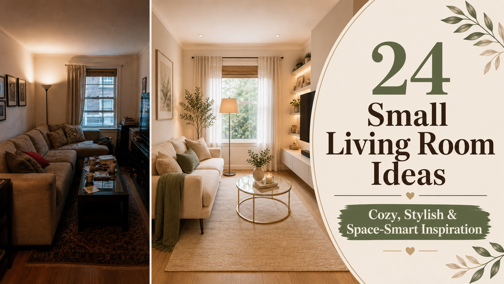 24 small living room ideas to maximize your space